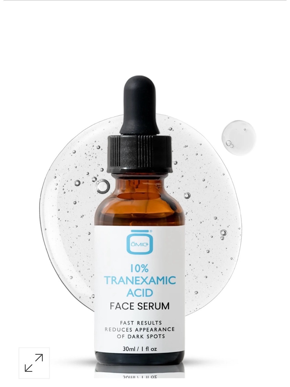 Omic Skincare 10% Tranexamic Acid Face Serum For Any Dark Spot 30ml-BNWT